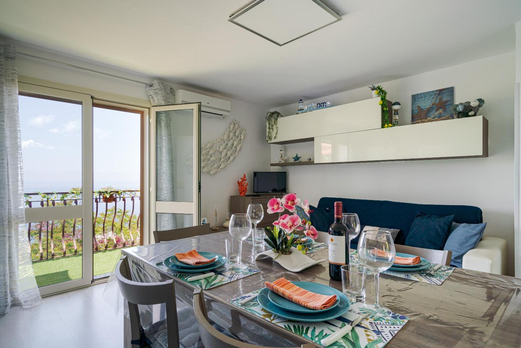 Ferienwohnung La Goccia Sul Mare Letojanni Exterior foto